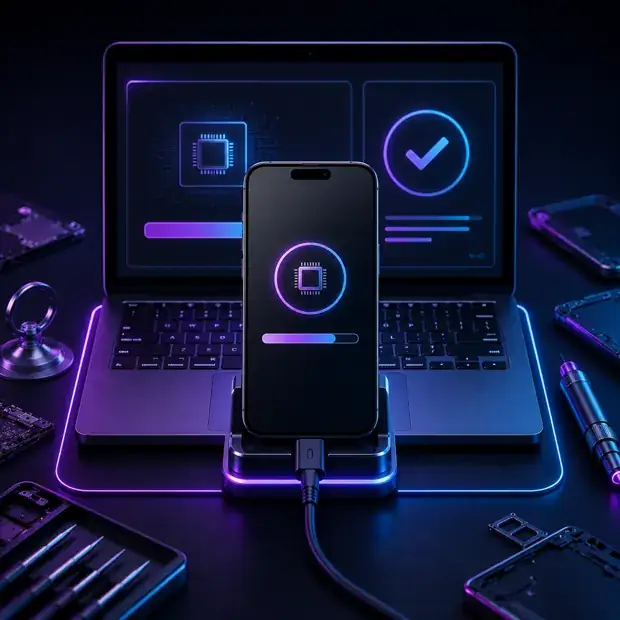 Phone flashing and activation