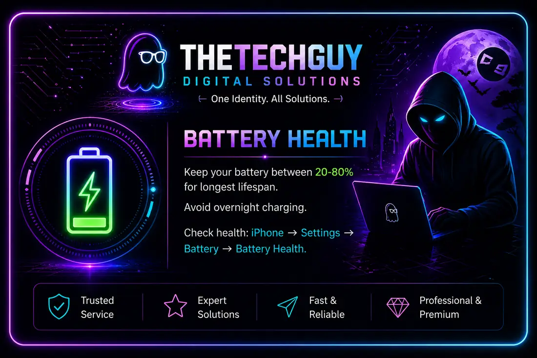 Battery health tip
